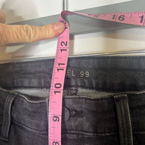 Level 99 Black Straight Leg Jeans Size 31 - Picture 8 of 10